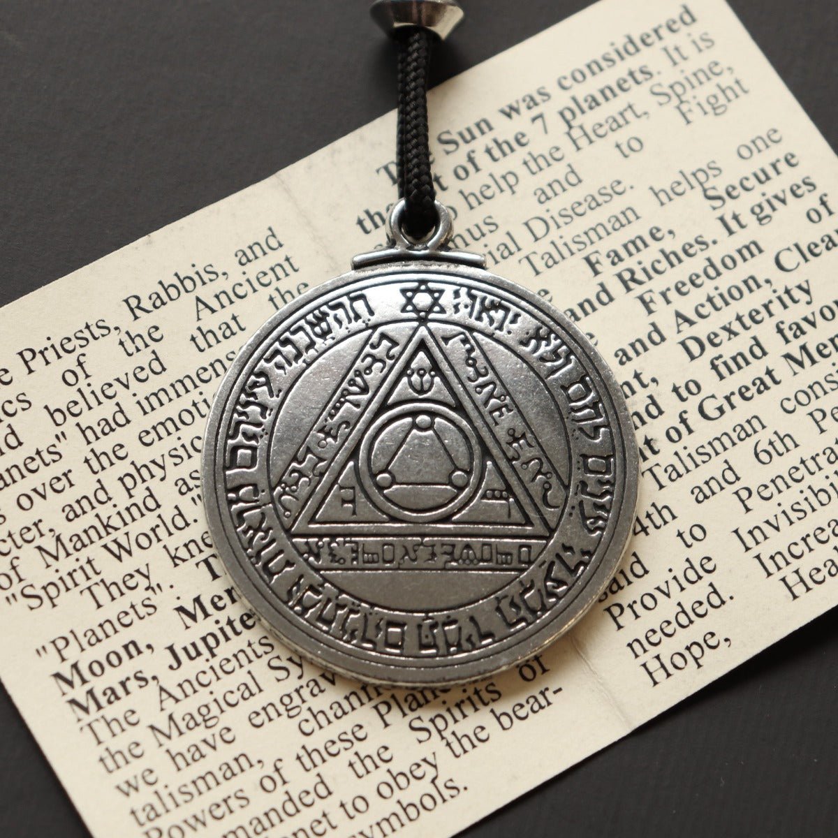 Sun Planetary Talisman