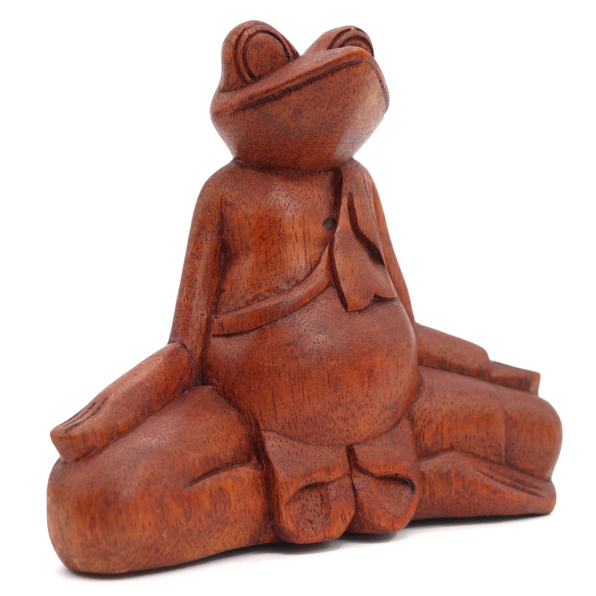 Meditation Frog Statue