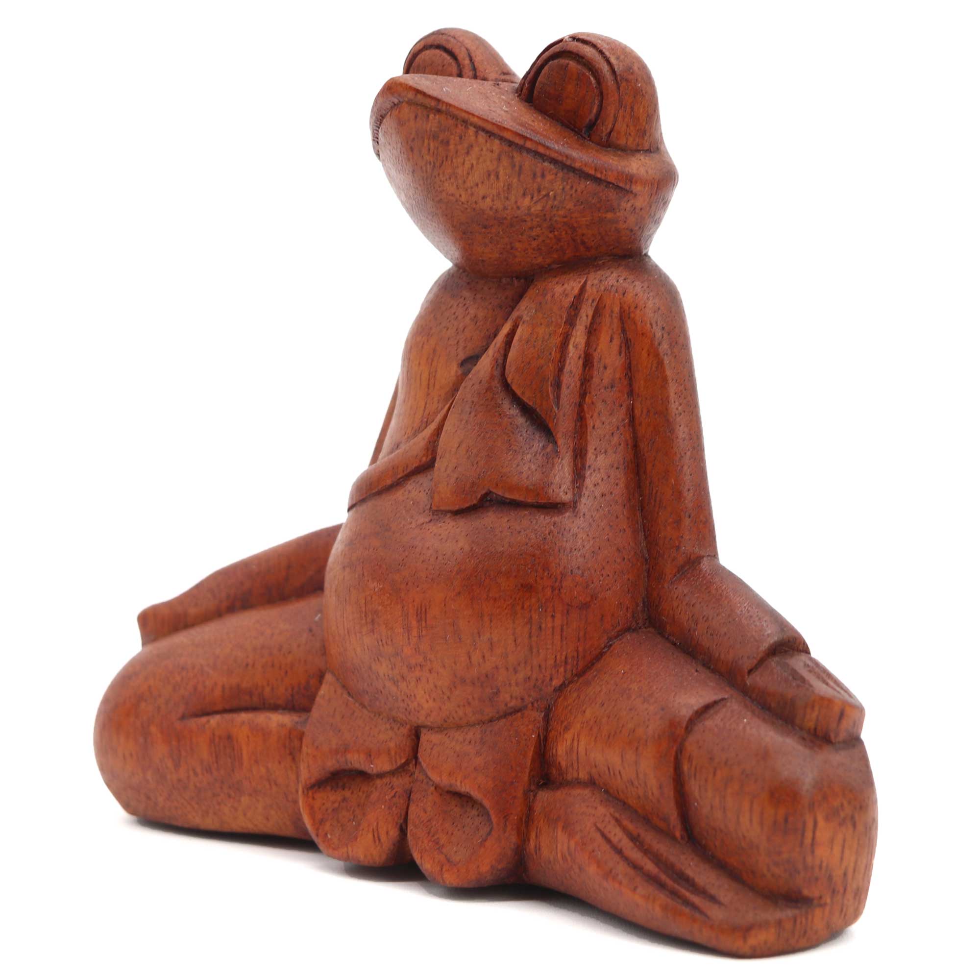 Meditation Frog Statue