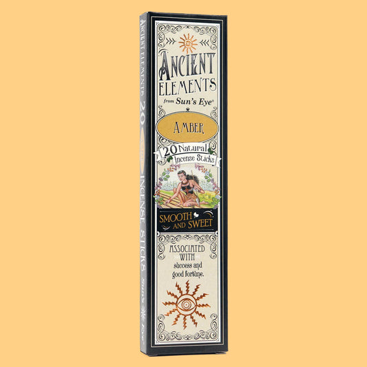 Amber Incense Sticks - 20 Pack