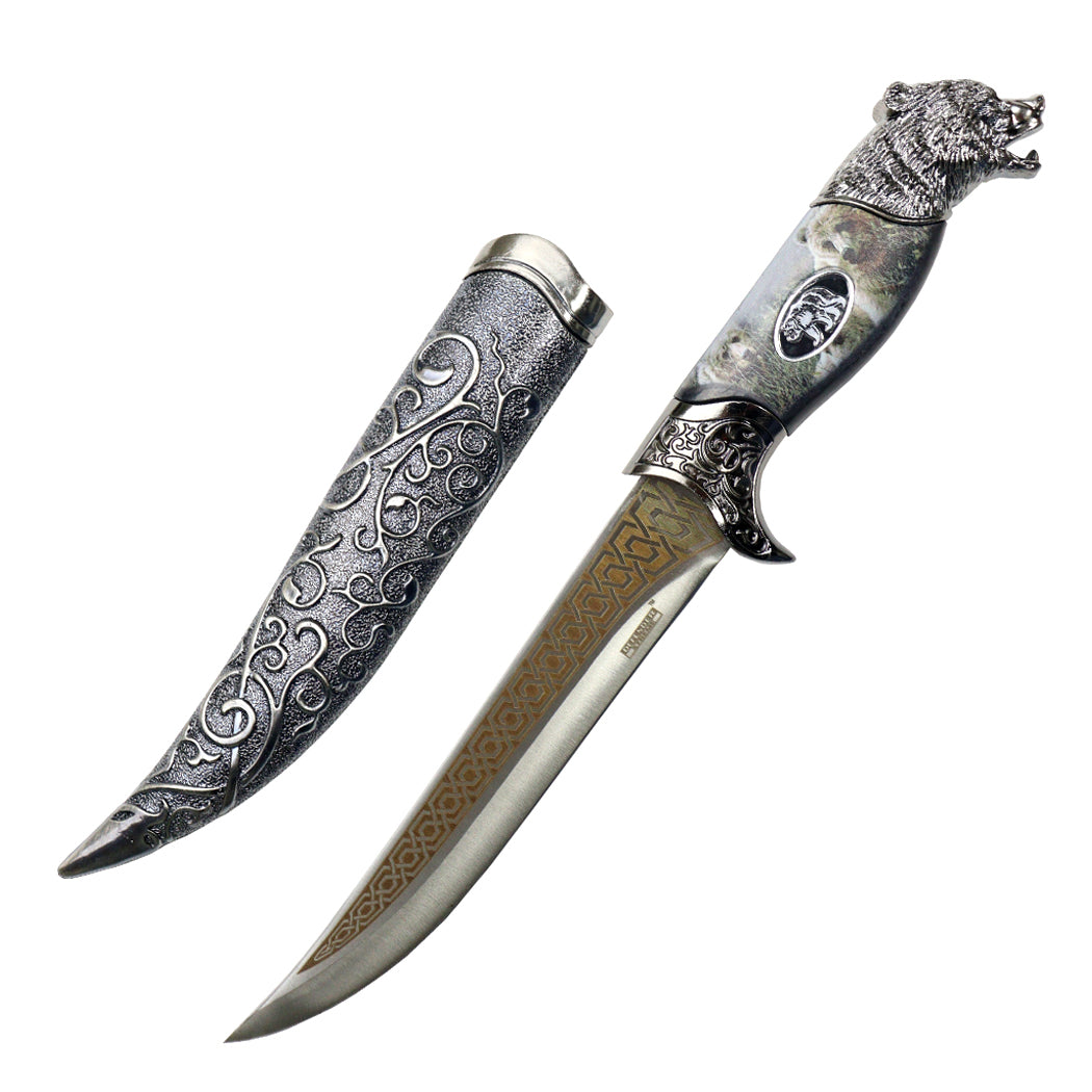 Silver Bear Athame