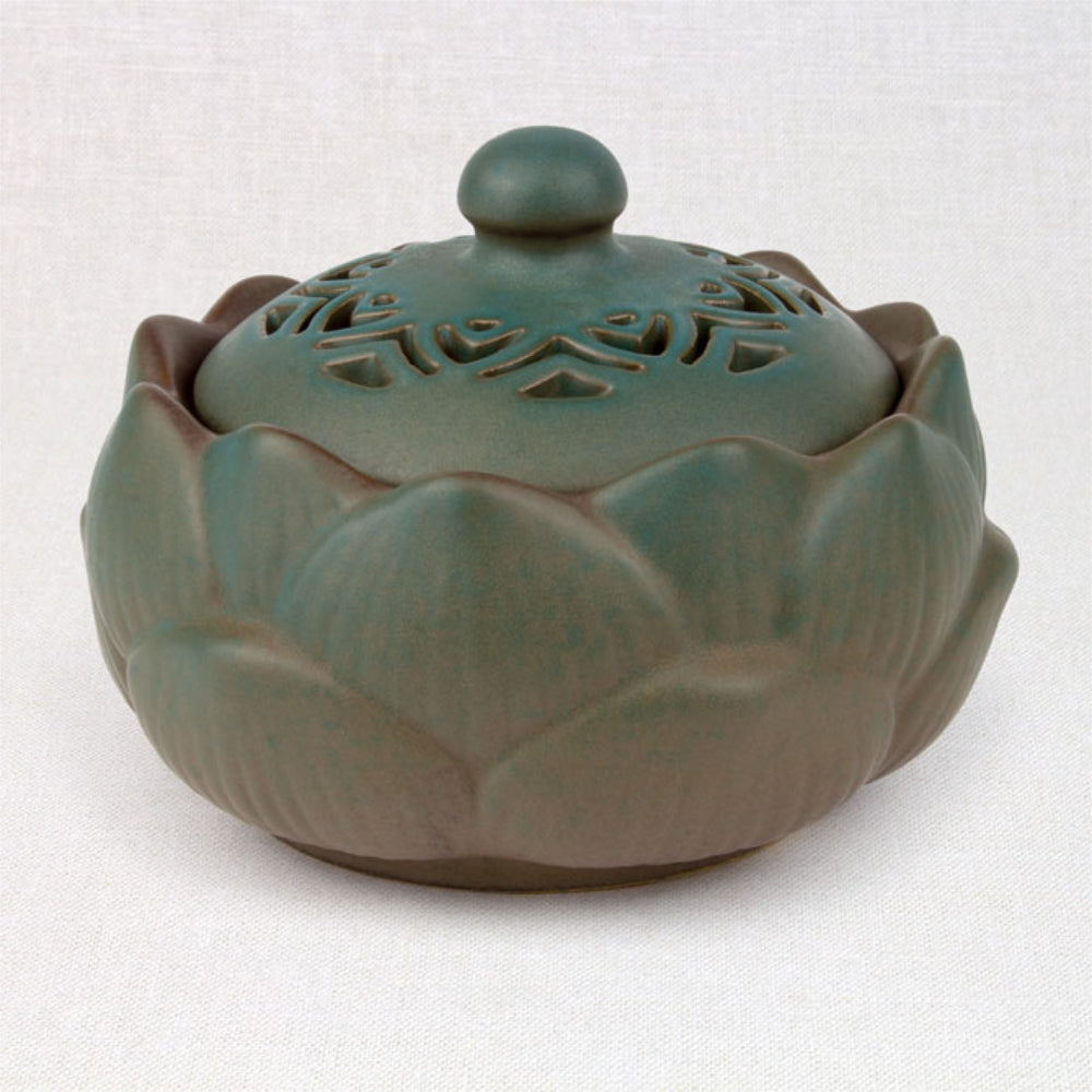 Lotus Smudge Pot