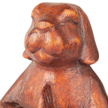 Meditation Dog Statue