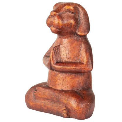 Meditation Dog Statue