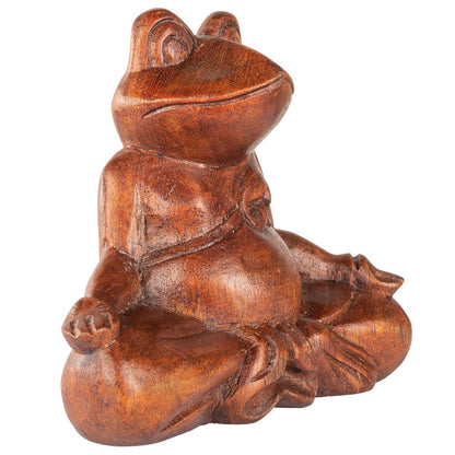 Meditation Frog Statue