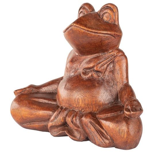 Meditation Frog Statue