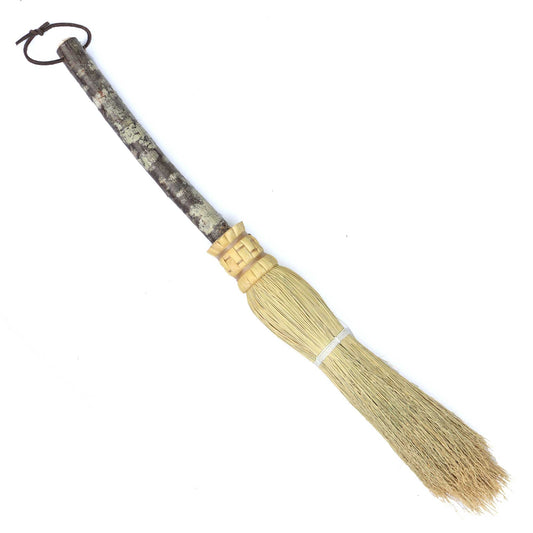 Natural Hearth Broom - 13 Moons