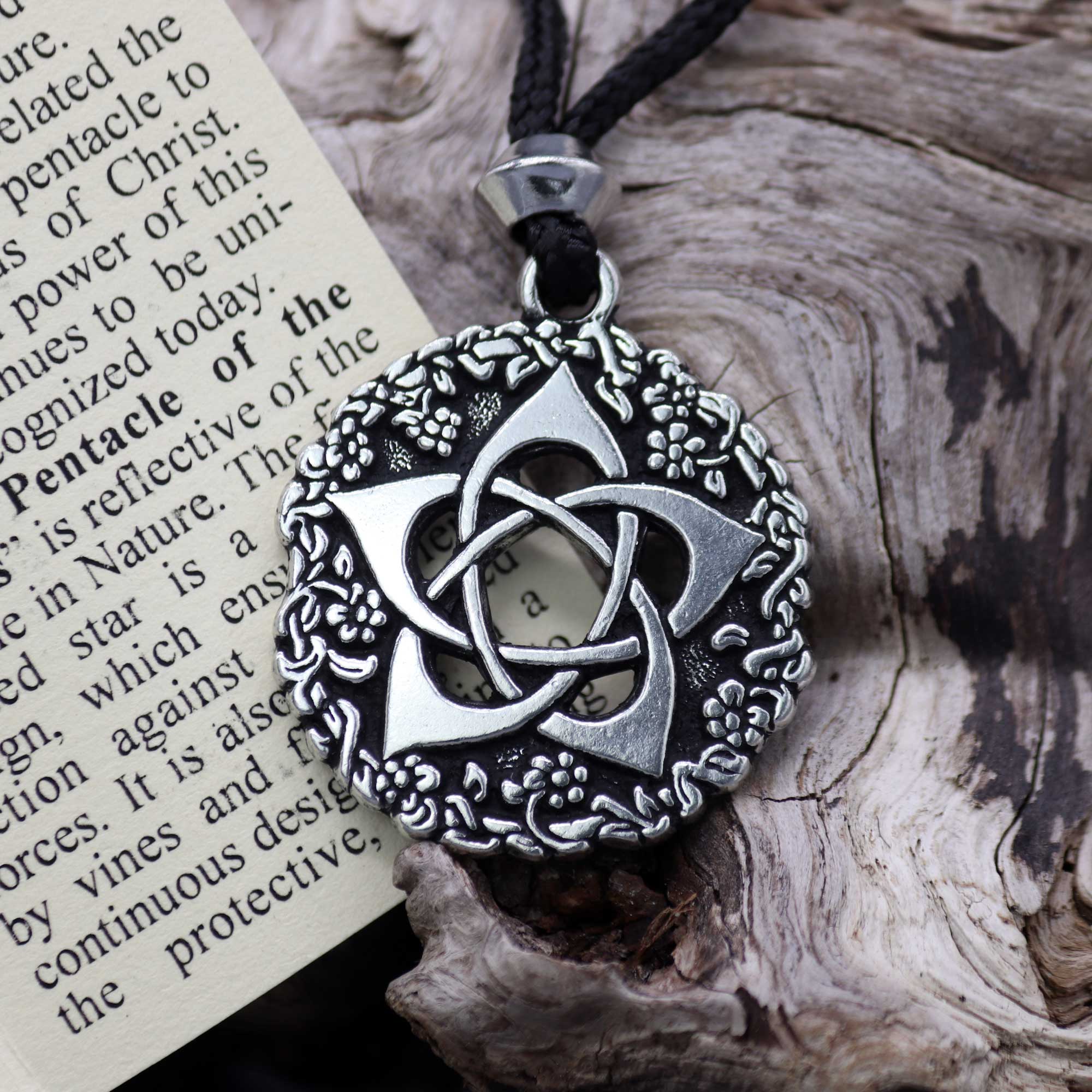 Pentacle of the Goddess Talisman - 13 Moons