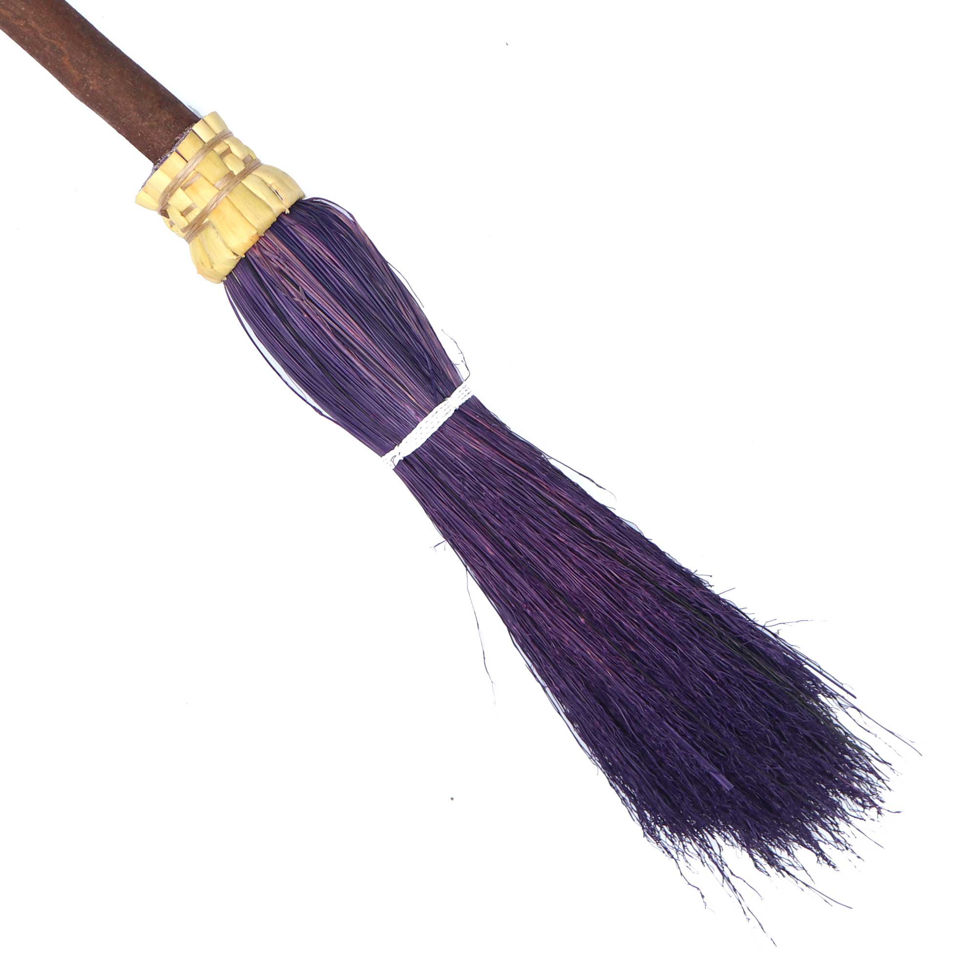 Purple Hearth Broom - 13 Moons