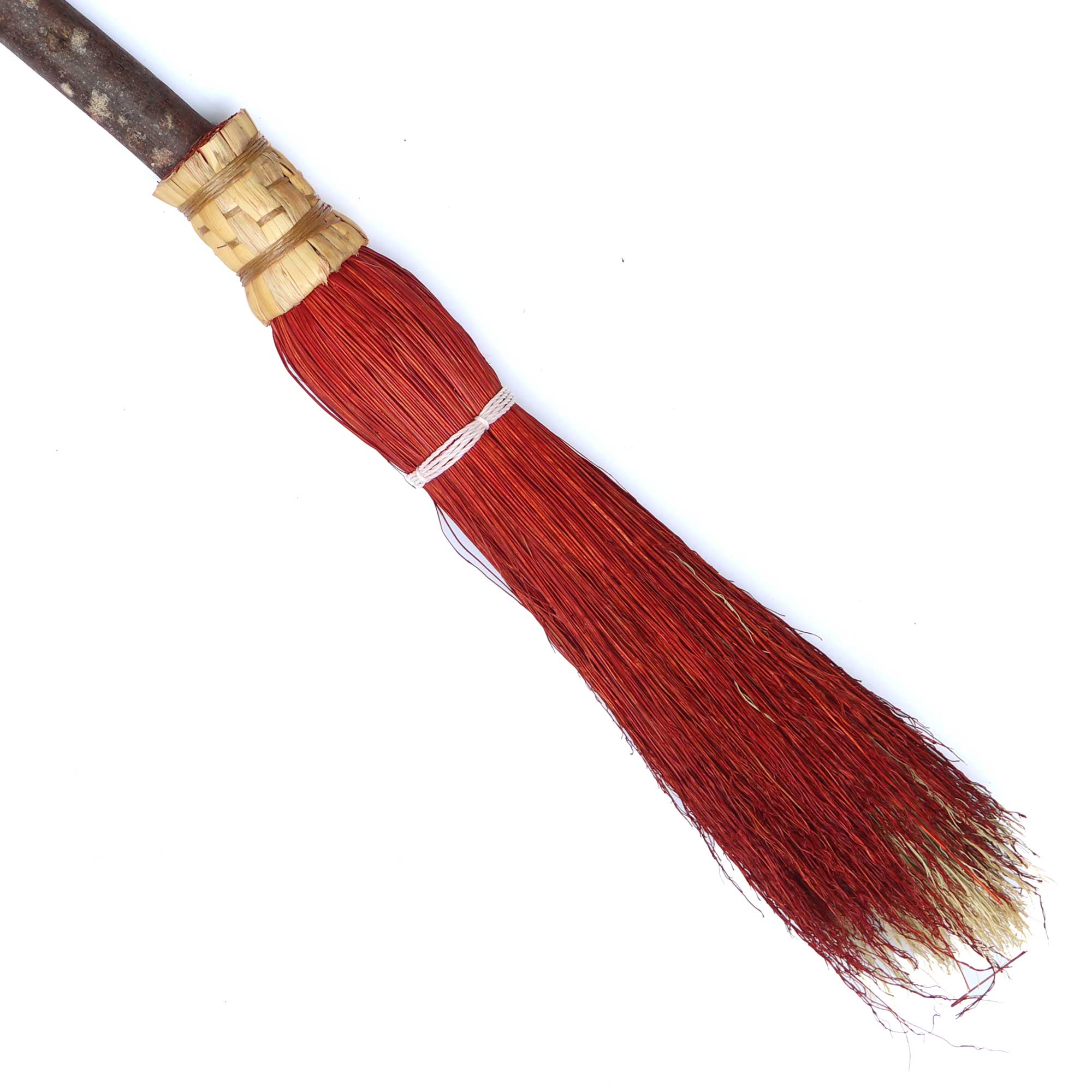 Red - Rust Hearth Broom - 13 Moons