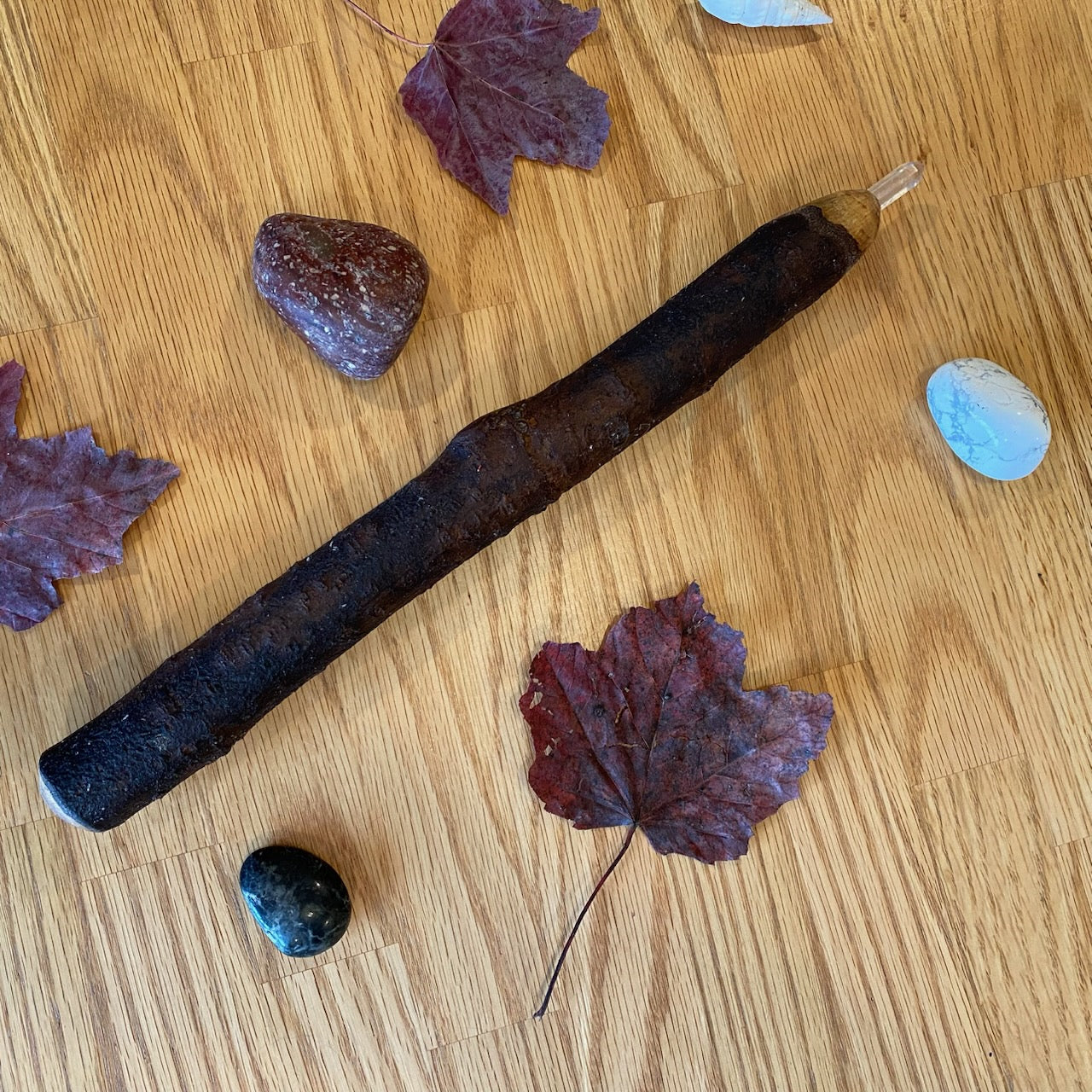 Rowan Wand with Point