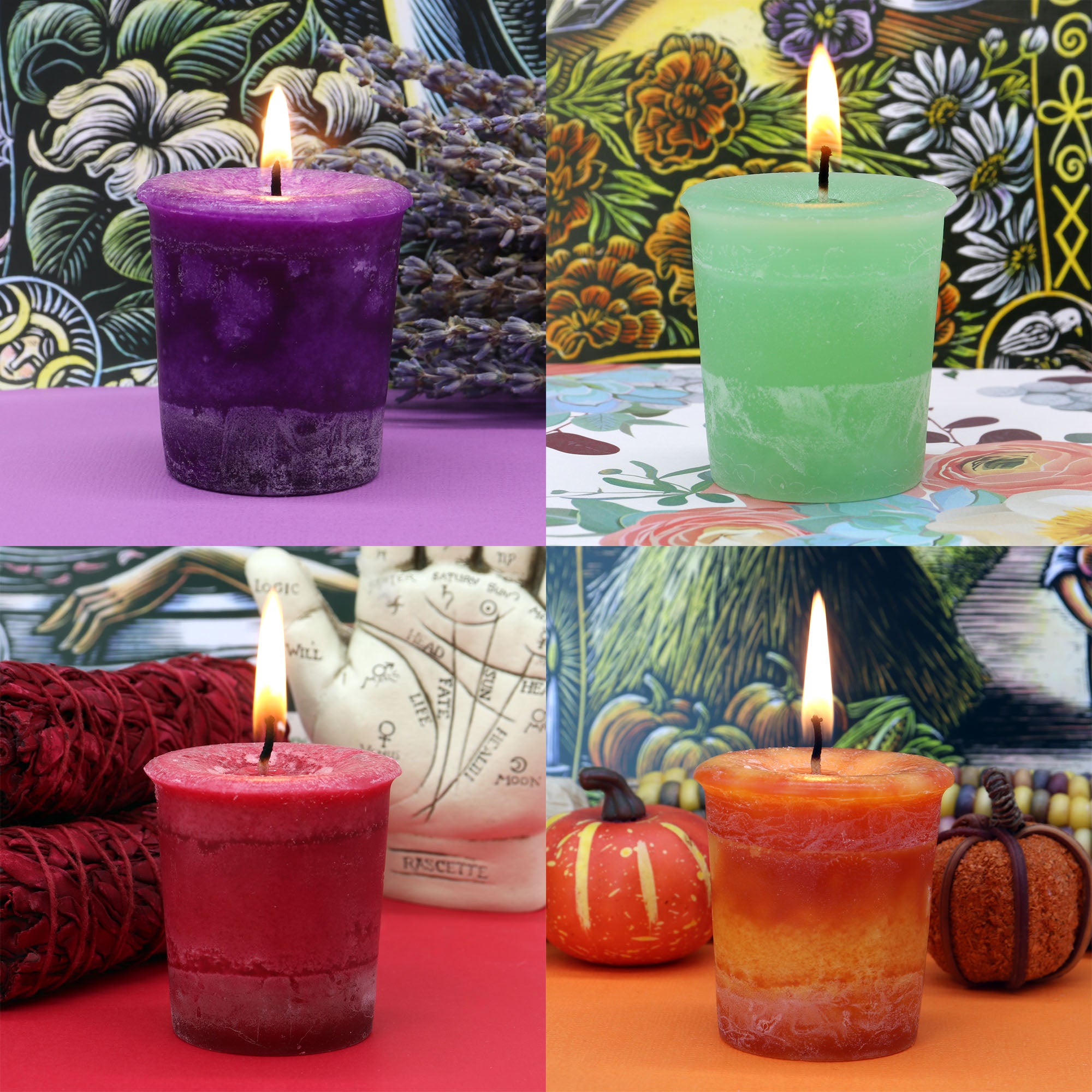 Scented Votive Candle Collection