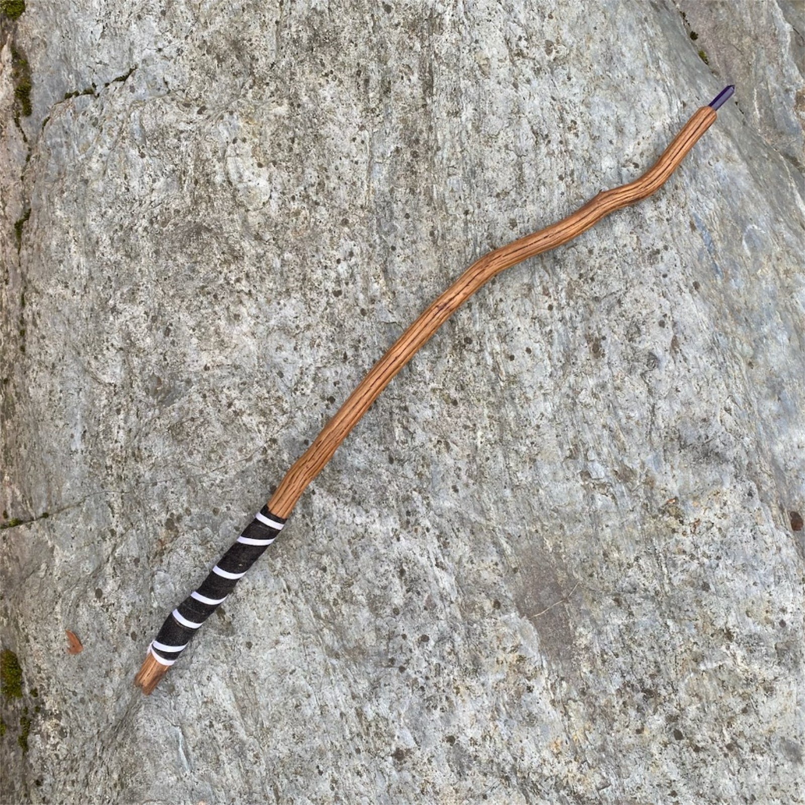 Mystic Wood Wand with Amethyst