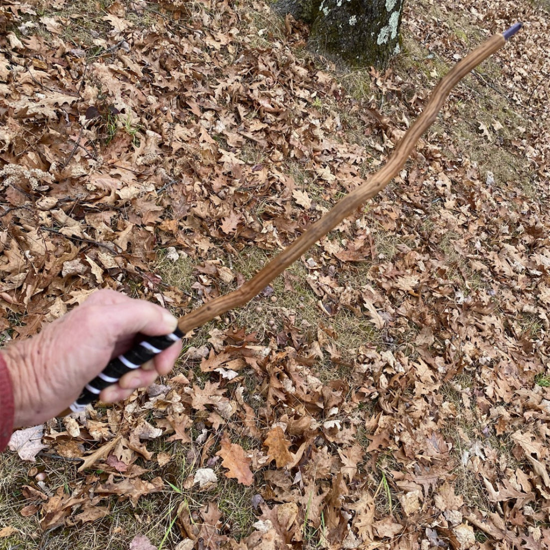 Mystic Wood Wand with Amethyst