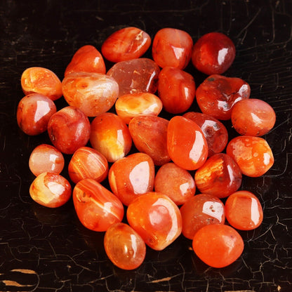 Carnelian Tumbled Stone - 13 Moons