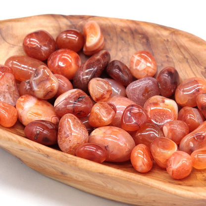 Carnelian Tumbled Stone - 13 Moons