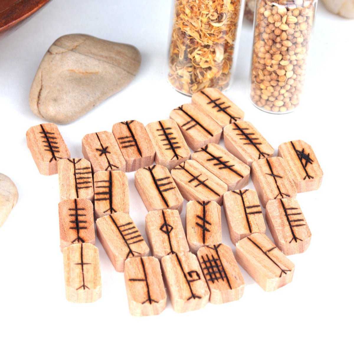 Rune Sets | Elder Futhark Runes | Rune Casting | Celtic Ogham Sets