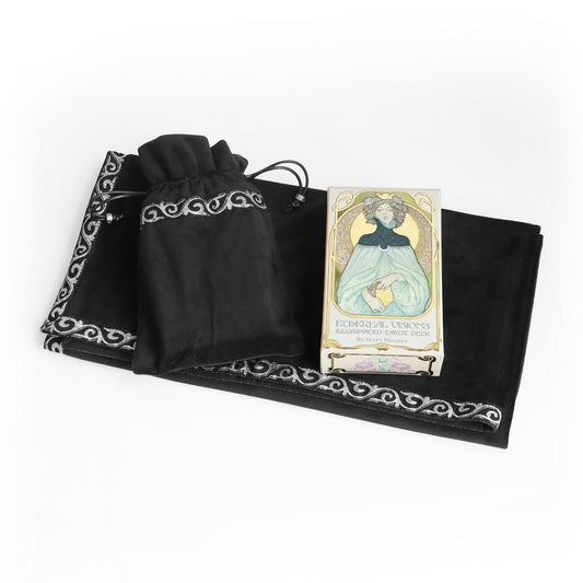 Ethereal Visions Tarot, Cloth and Bag Set - 13 Moons