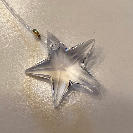 Faceted Crystal Star - 13 Moons