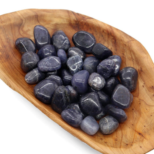 Iolite Tumbled Stone - 13 Moons