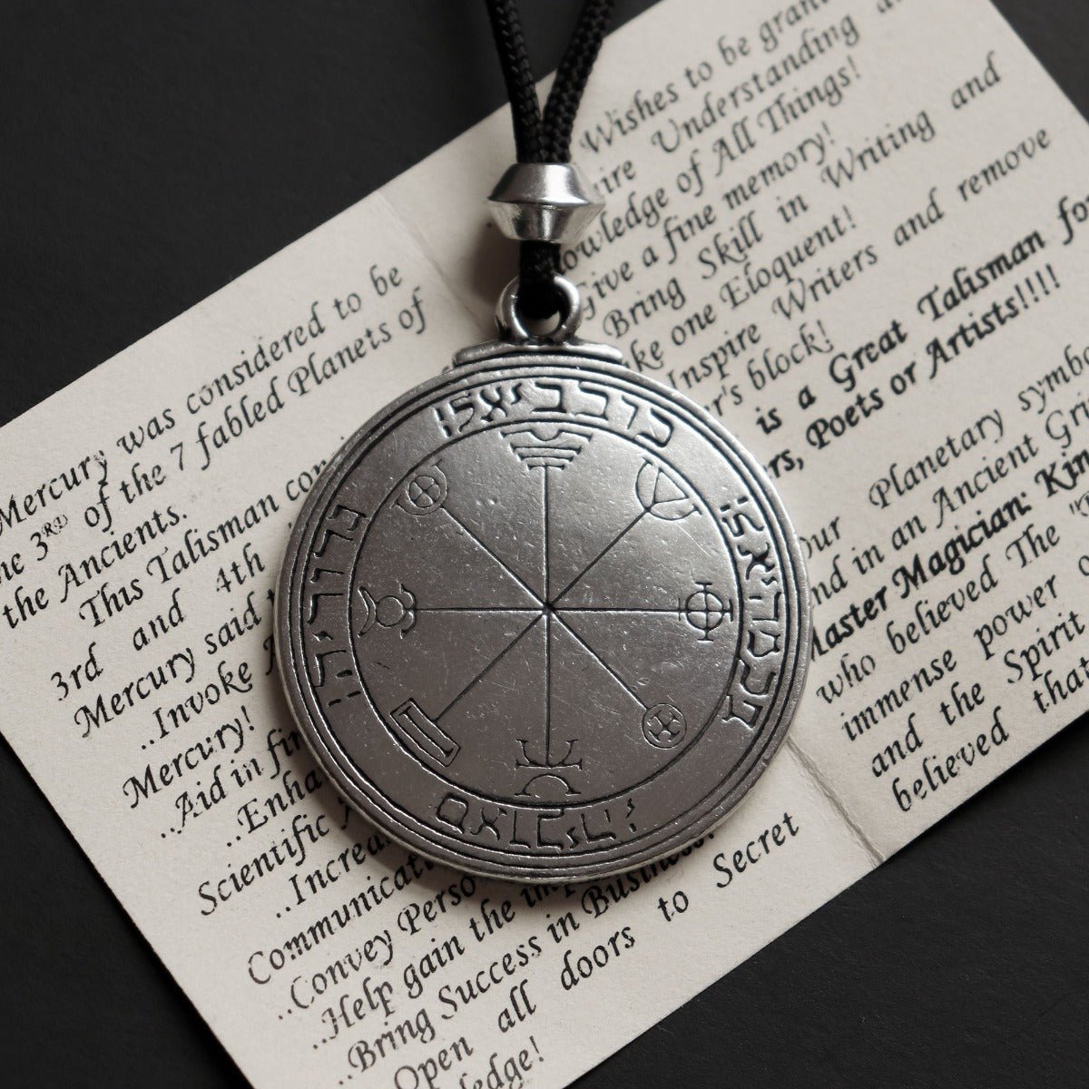 Mercury Planetary Talisman