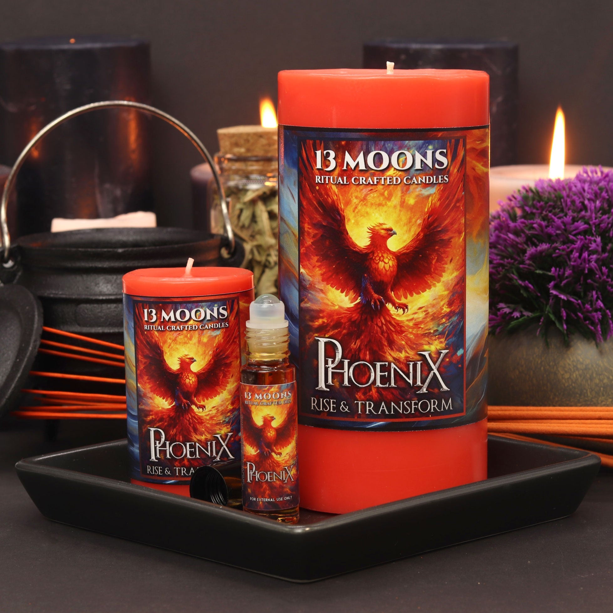 Dragon's Blood Ritual Crafted Oil by 13 Moons