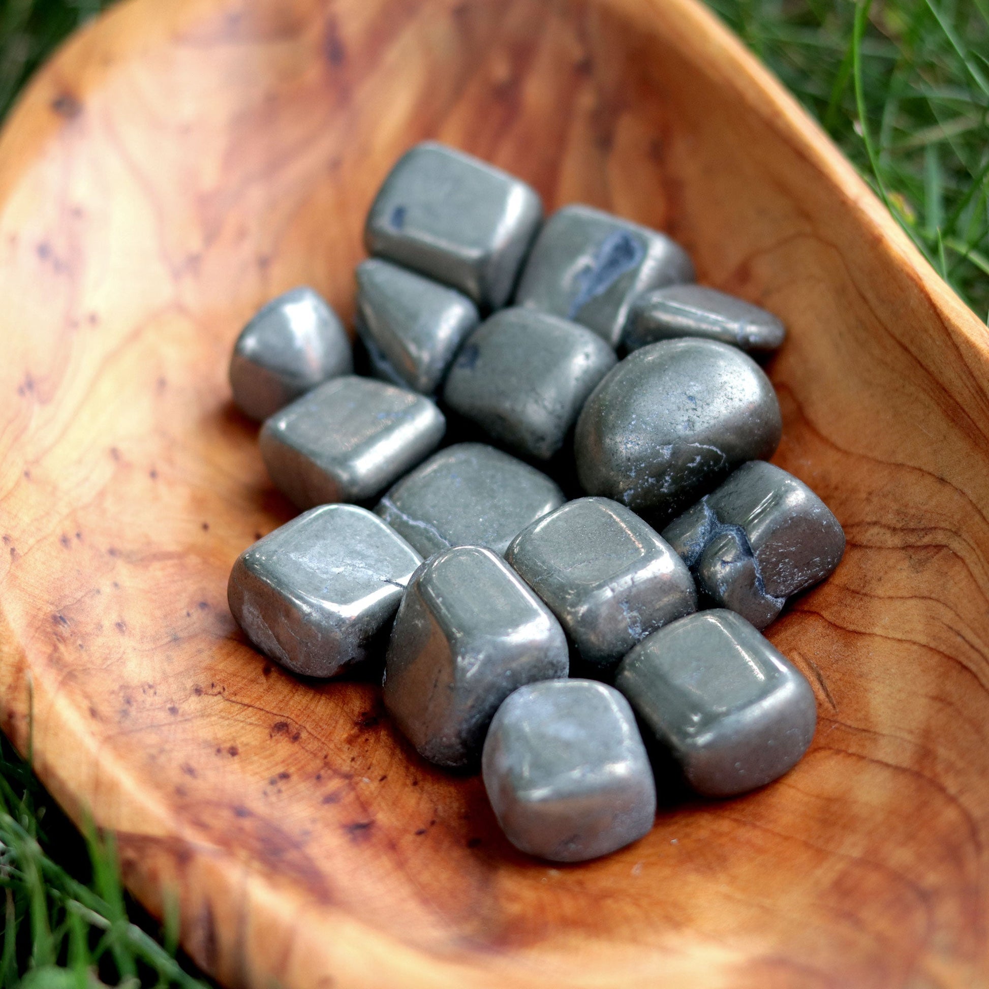 Pyrite Tumbled Stone - 13 Moons