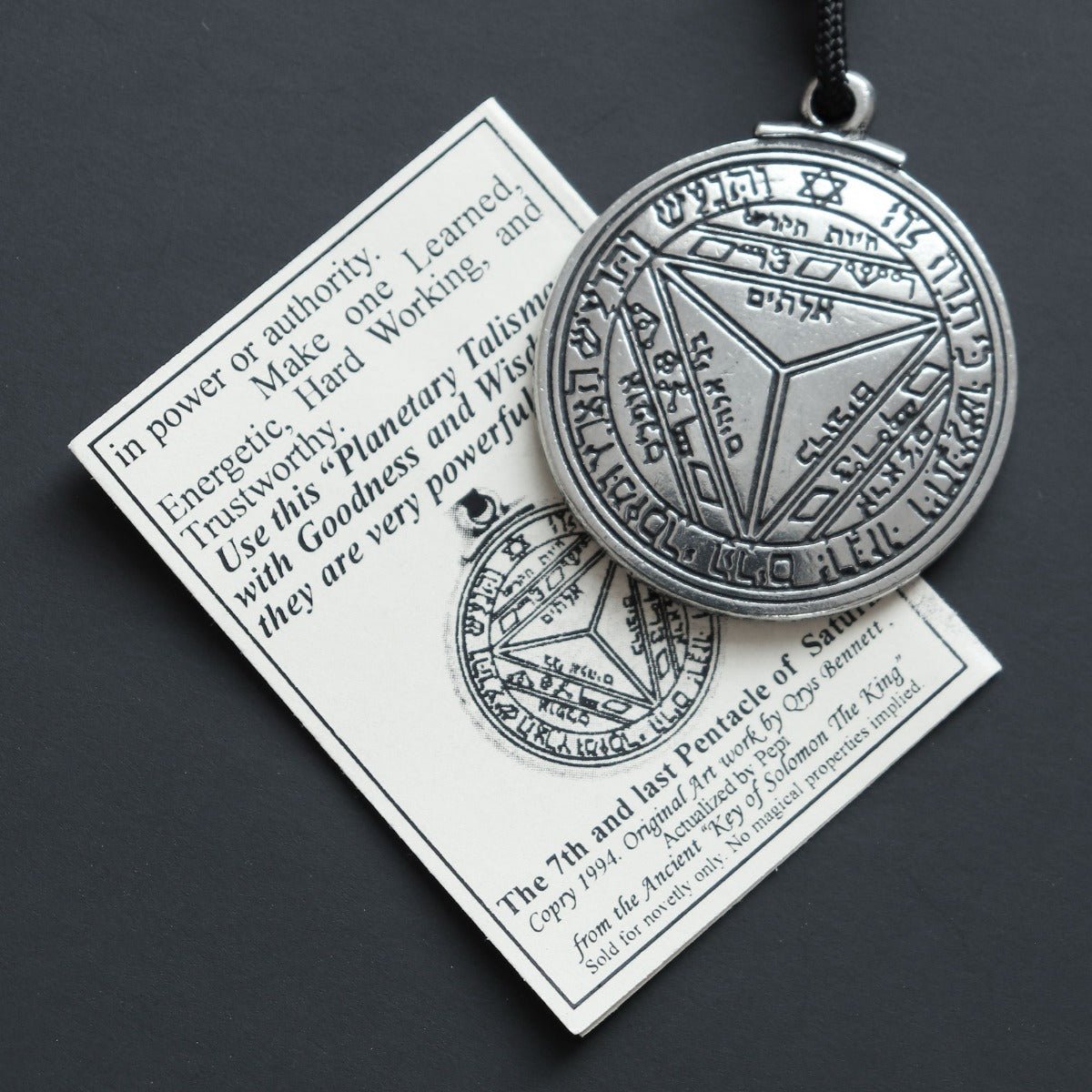 Saturn Planetary Talisman