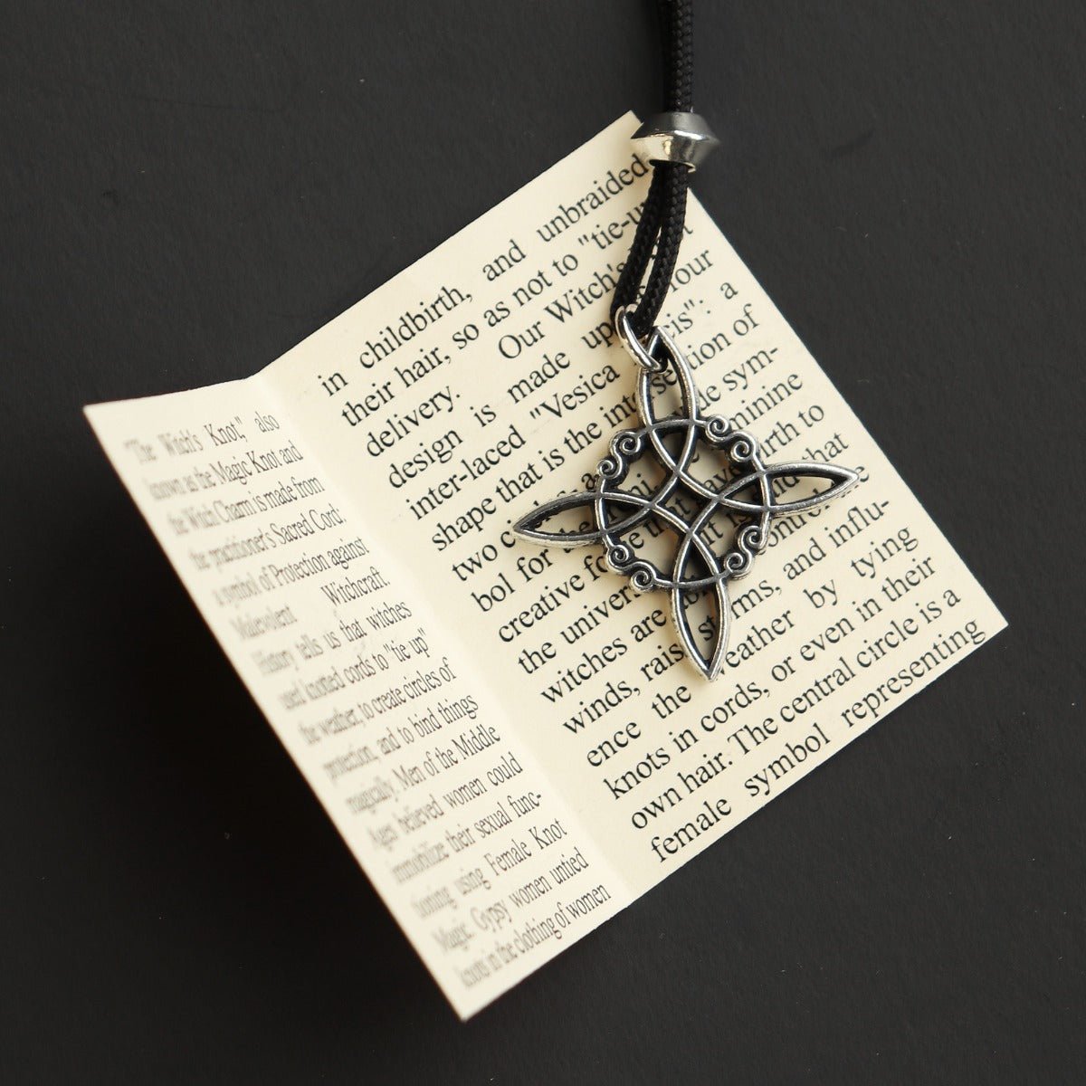 Witches on sale knot pendant